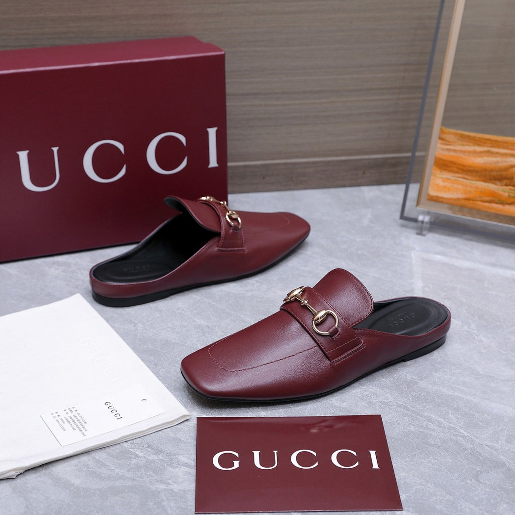 Gucci Flat Loafers Slippers #388039