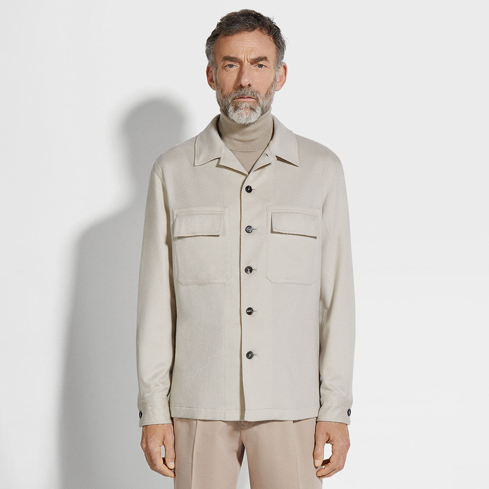 Zegna Oasi Cashmere Alba Overshirt #334676