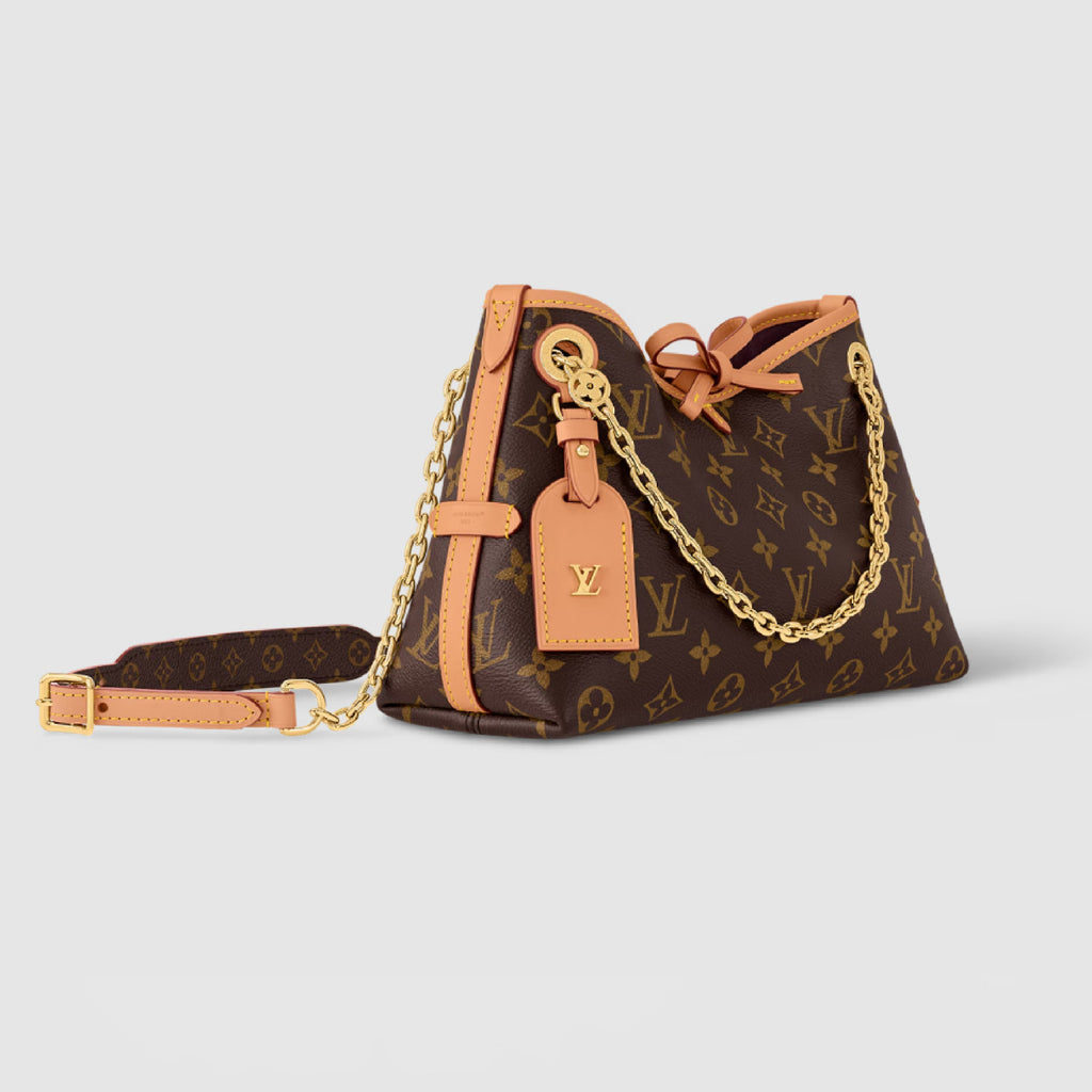 Louis Vuitton Carryall BB Handbag Monogram Printed Cowhide Crossbody Bag Metal Decoration Tie Strap Fashionable Temperament Bag Bags M13014 #71854
