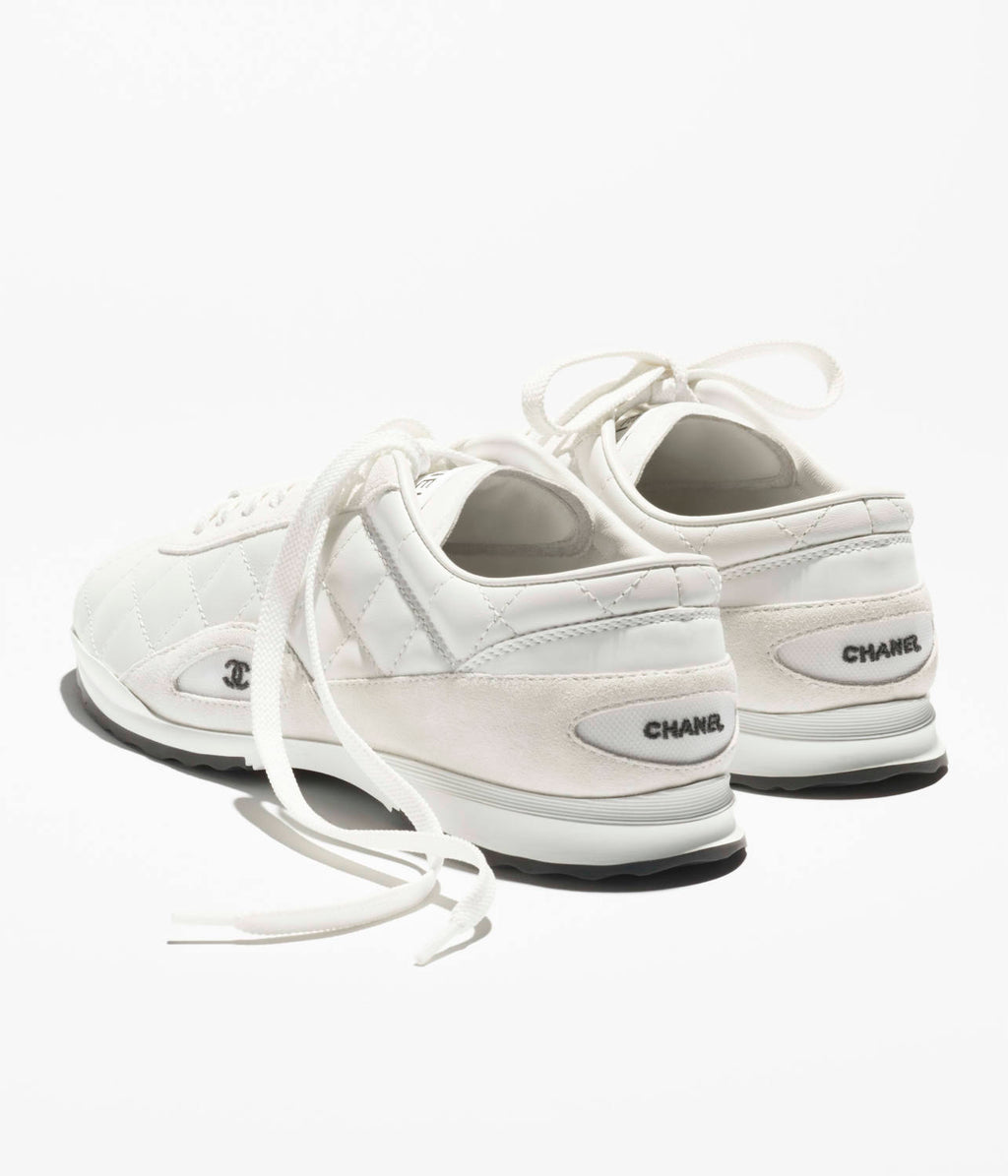 Chanel Trainers Calfskin Suede Calfskin #333965