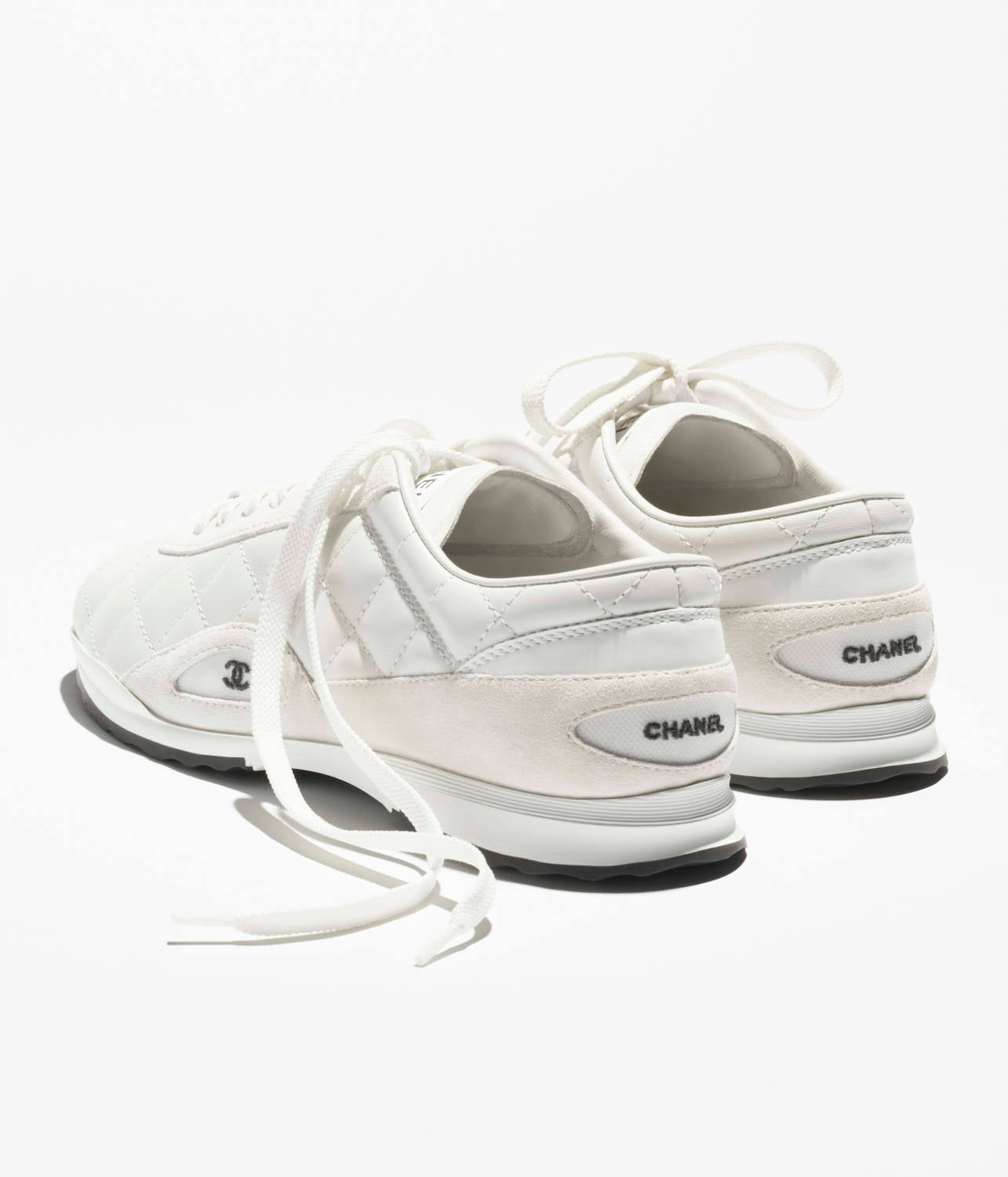 Chanel Trainers Calfskin Suede Calfskin #333965