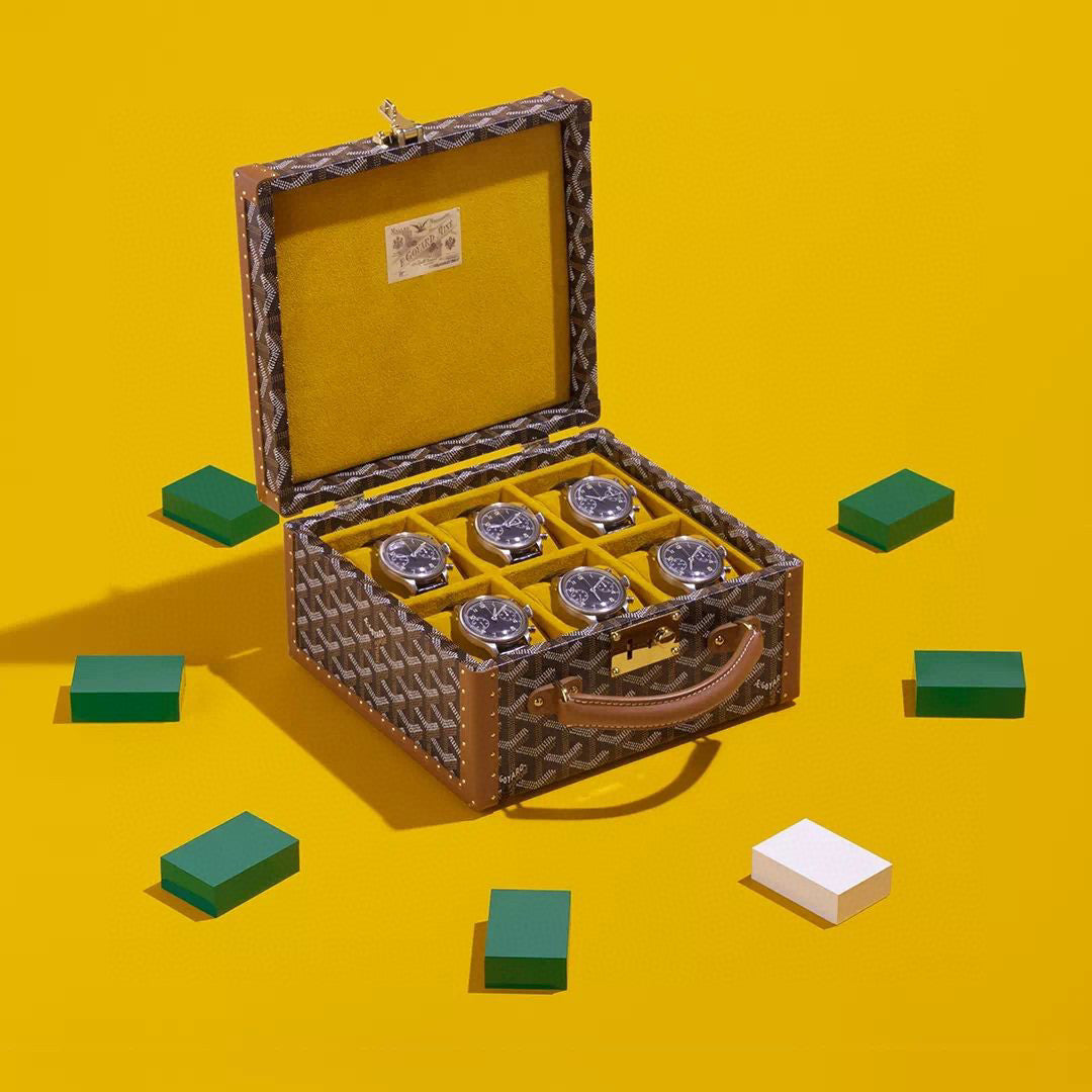 Goyard Joux 6 Watch Case Protective Case For 6 Watch Wristwatches #96539