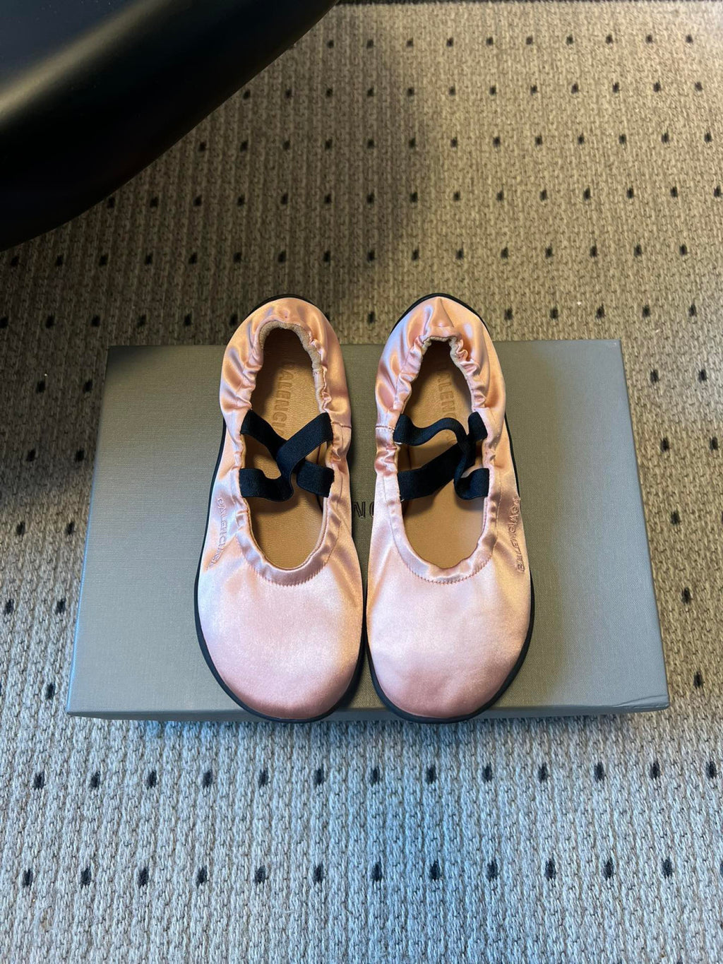 Balenciaga Women s Shibuya Flat Ballerina in Pink  #336099