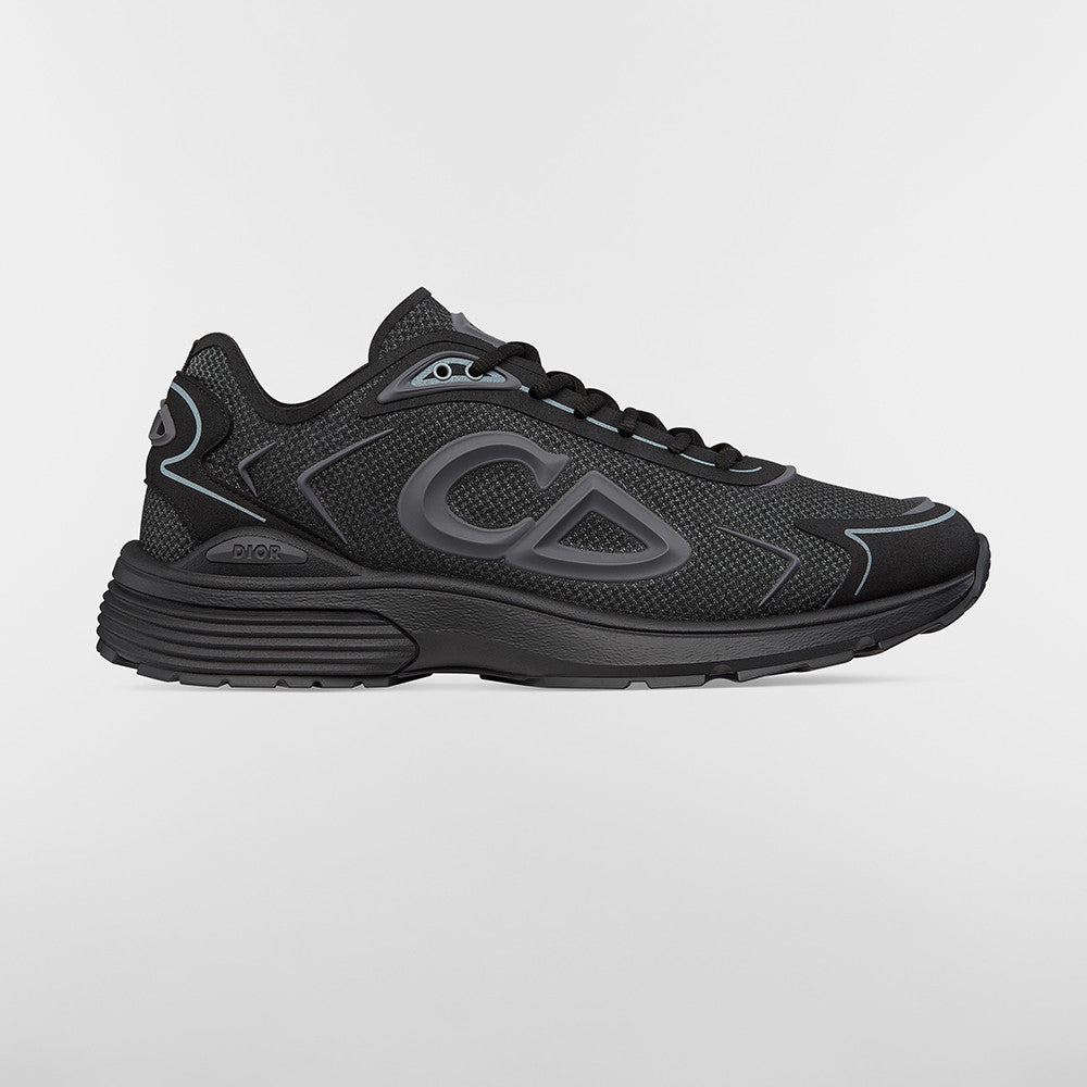 DIOR B30 Countdown Tech Sneaker Semi-Transparent N3O Nylon Technical Fabric and Rubber #381134