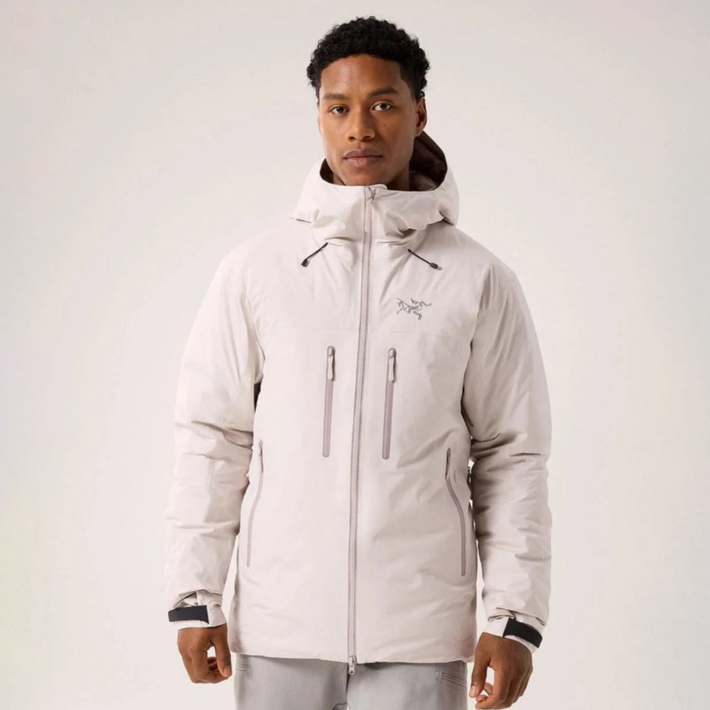 Arcteryx Autumn And Winter Solid Color Zipper Waterproof Windproof Long-Sleeved Hooded Jacket #74673