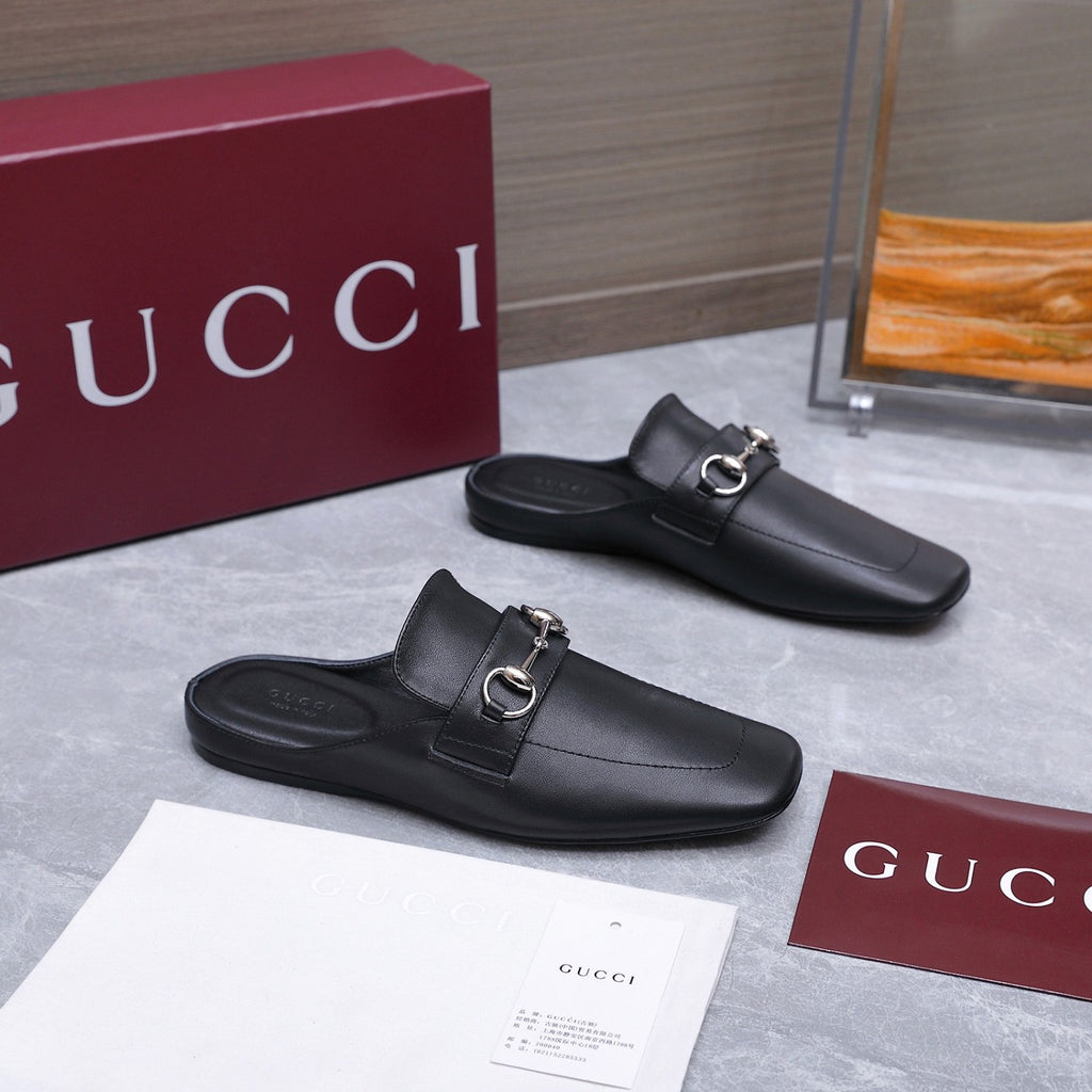 Gucci Flat Loafers Slippers #388039