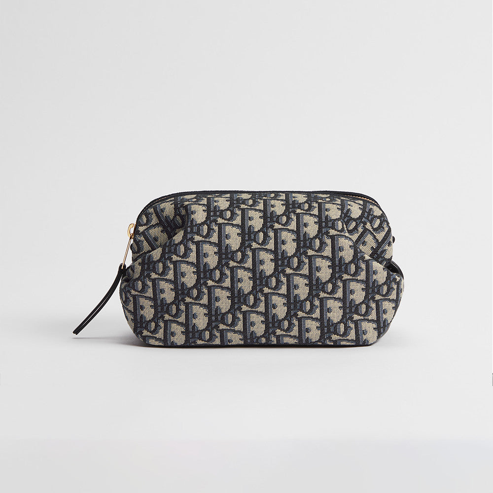DIOR Dior Bow Pouch Black Supple Lambskin #380535