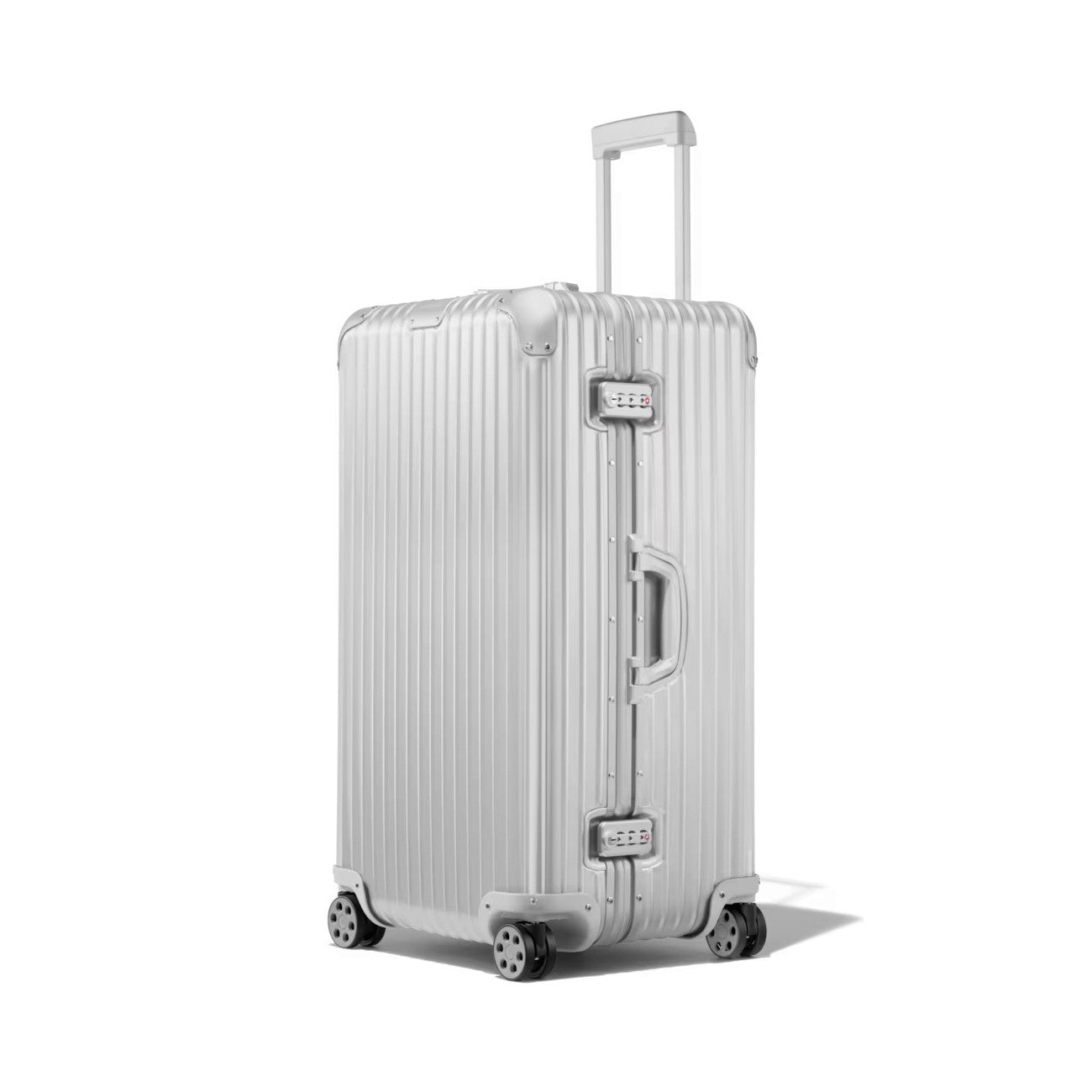 Rimowa Men's And Women's Fashion Classic Solid Color Checked Luggage With Retractable Handle 33-inch Suitcase Checked Luggage Bag Bags #79299