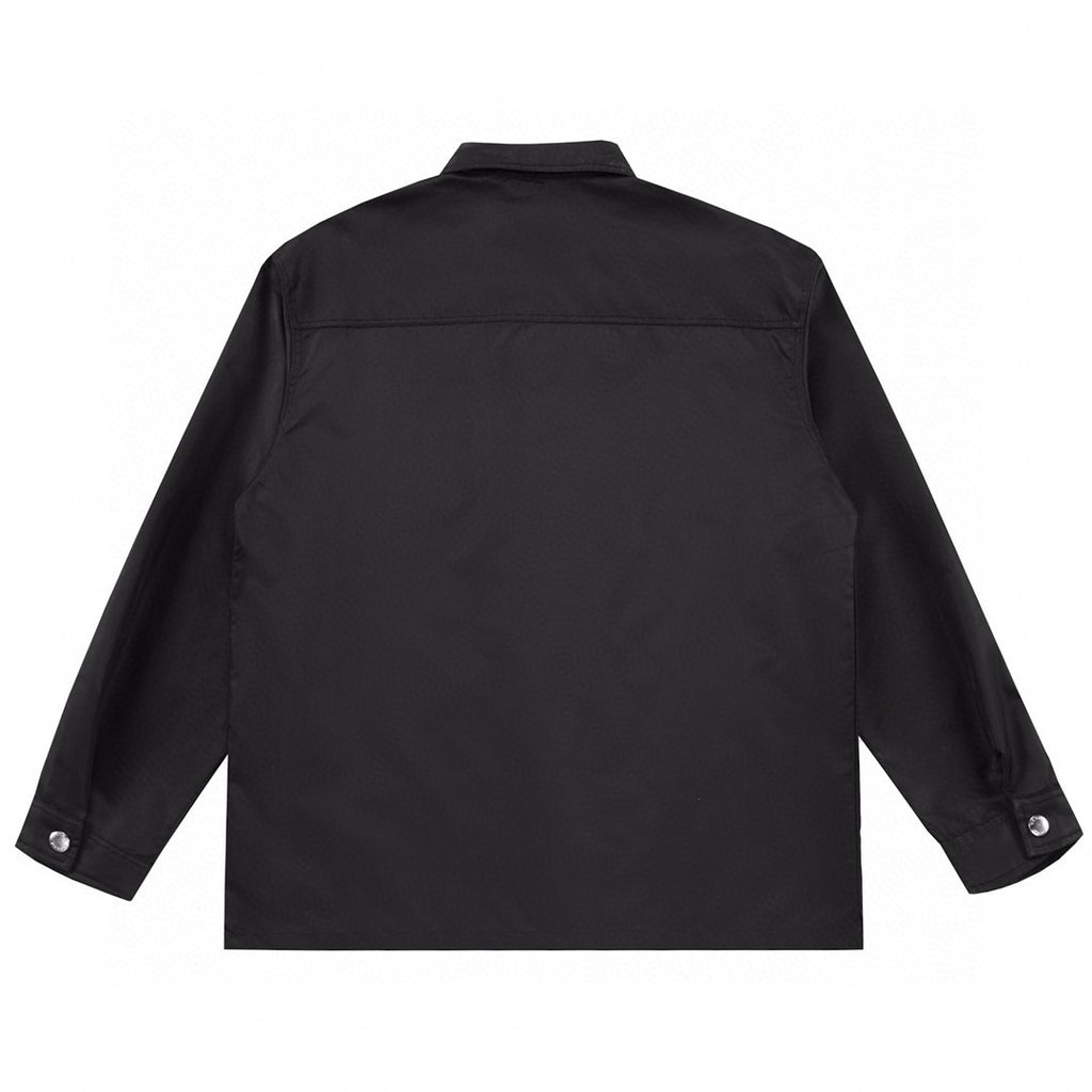 Prada Men's Spring And Autumn Nylon Lapel Single-Breasted Long-Sleeved Shirt Casual Trousers Pants Suit Set #97887