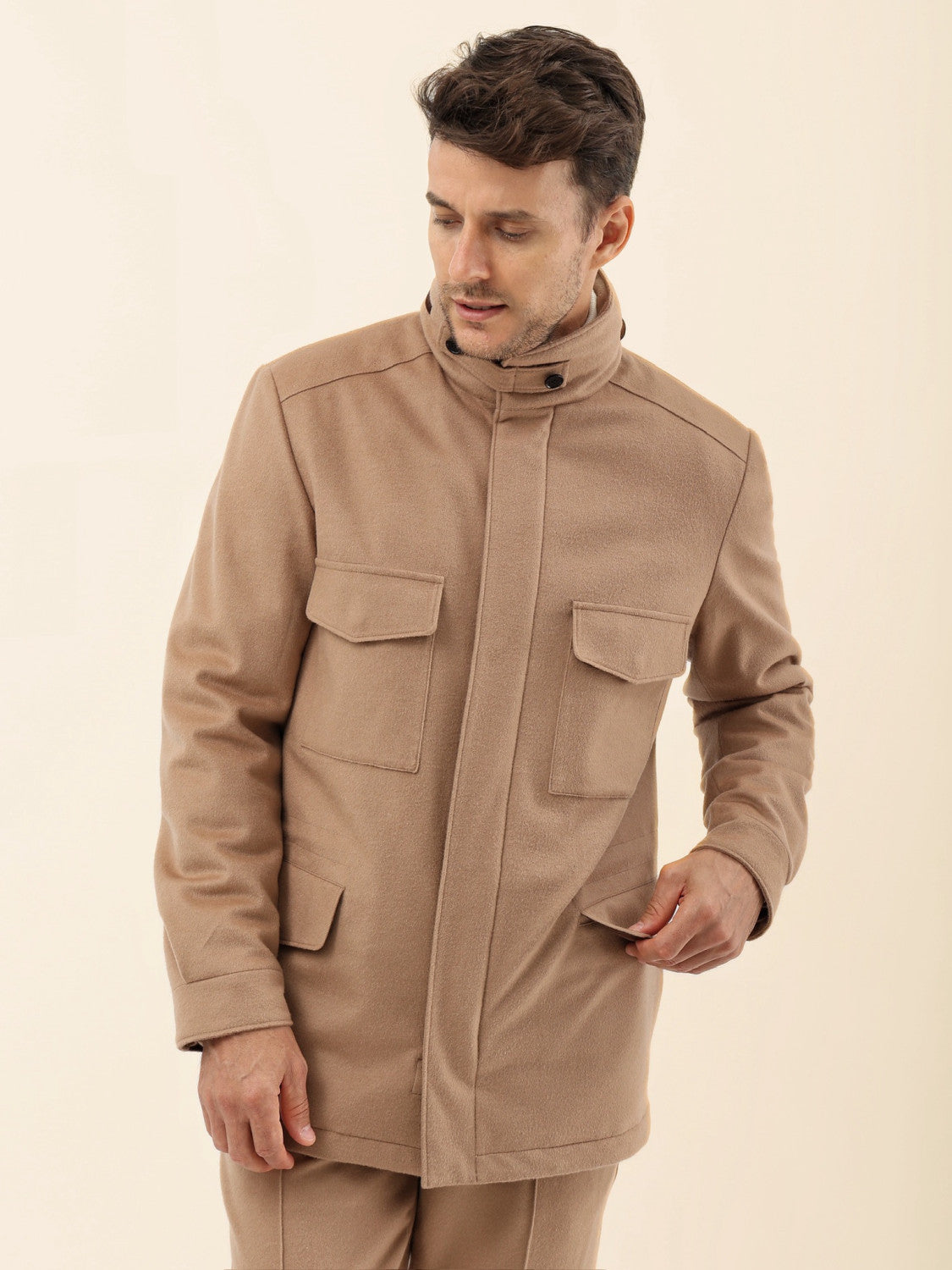 Loro Piana Traveler Military Jacket Cashmere #334784