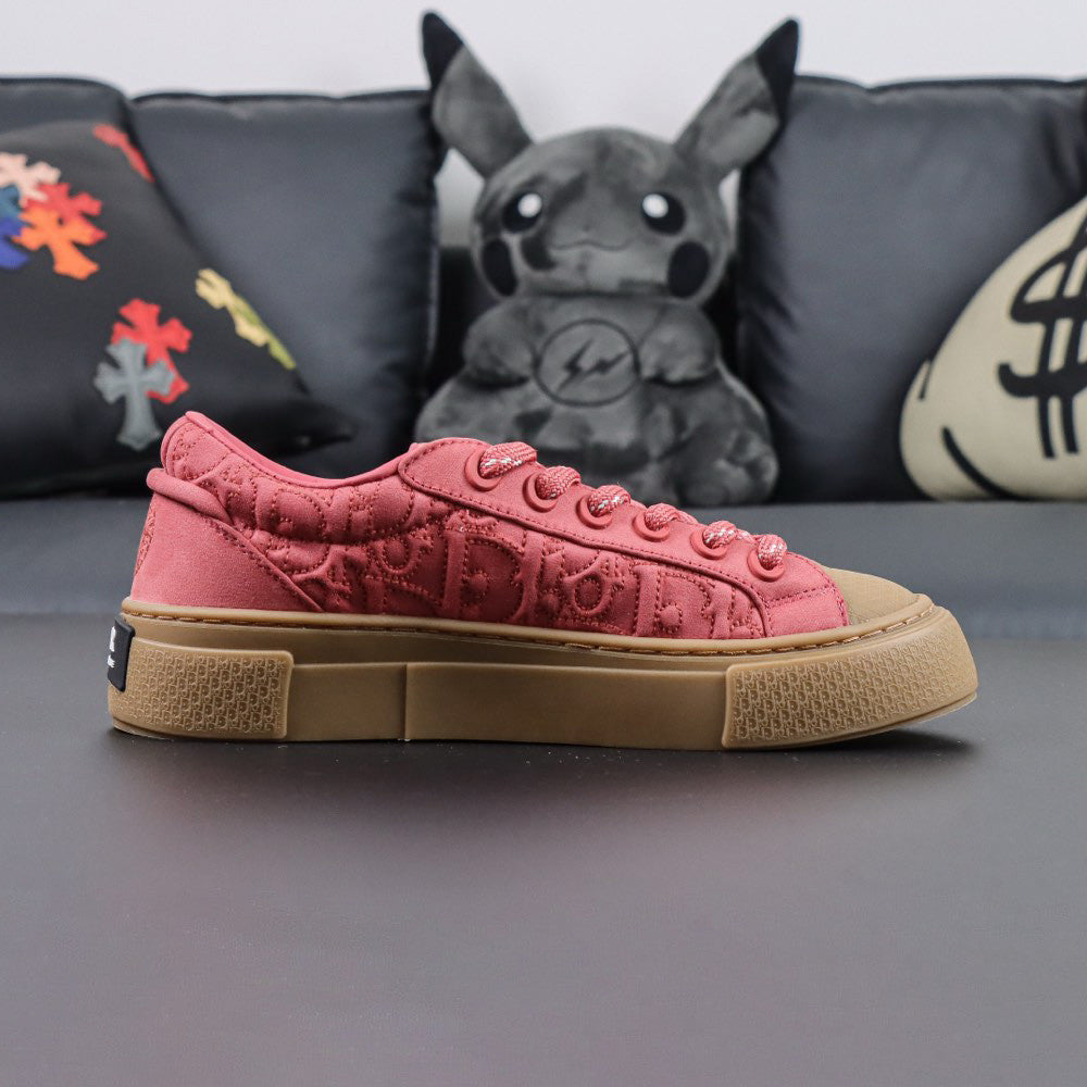 Dior STONE ISLAND x DIOR Men's And Women's Spring/summer Fashion Casual Round-toe Lace-up Low-top Sneakers Shoes #78179