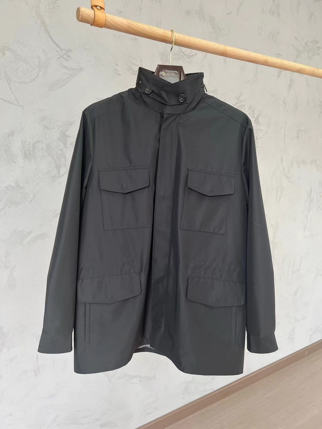 Loro Piana Standing Collar Long Sleeved Jacket #21867
