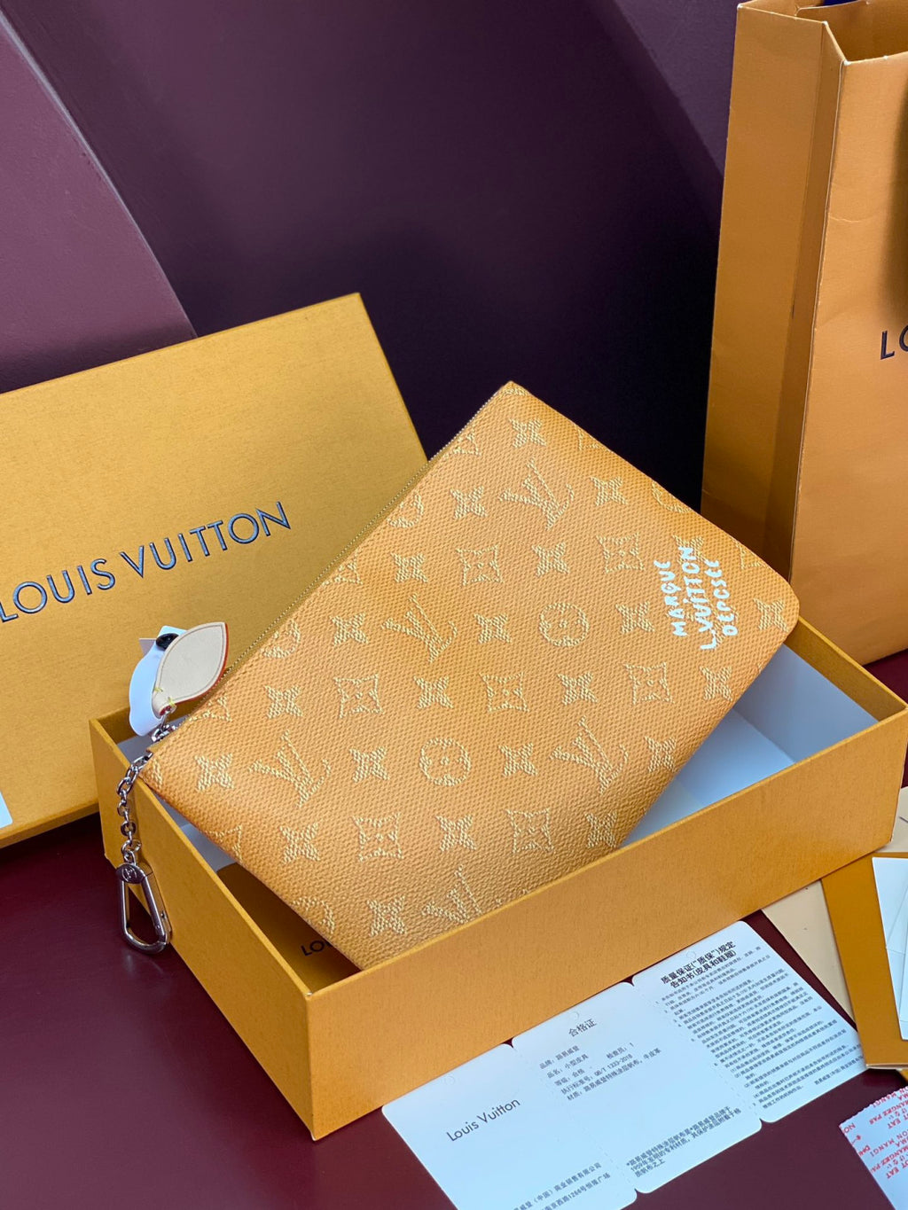 Louis Vuitton Key Pouch M27109 #334358