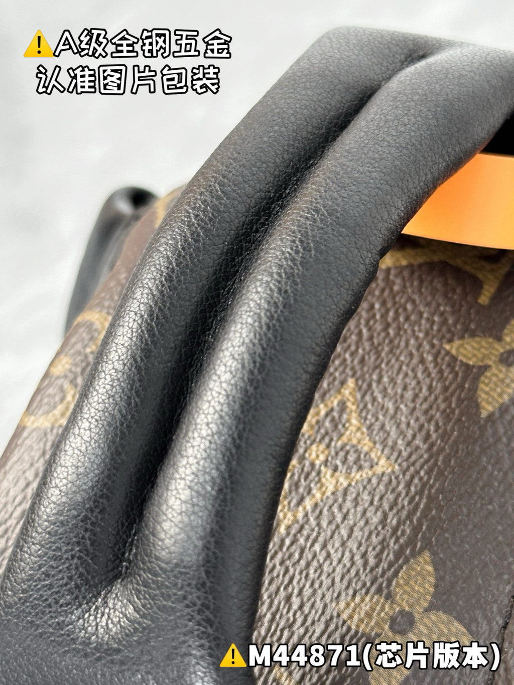 Louis Vuitton Women's Palm Springs Small Shoulder Bag Logo Printed Zipper Closure Cowhide Backpack Solid Color Casual Bags #71892