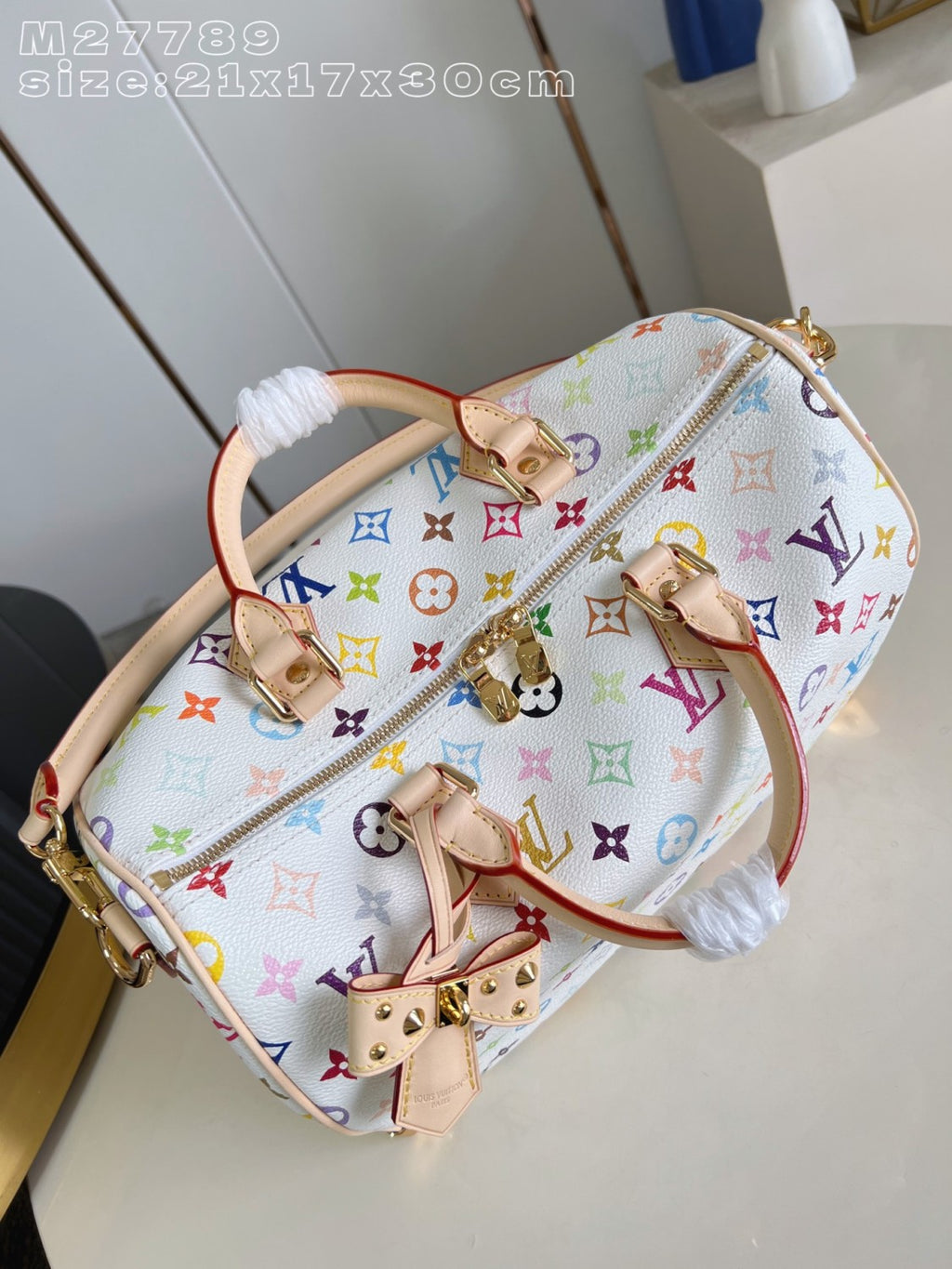 LOUIS VUITTON LV x TM Speedy Soft 30 Monogram Canvas M27789 #376463