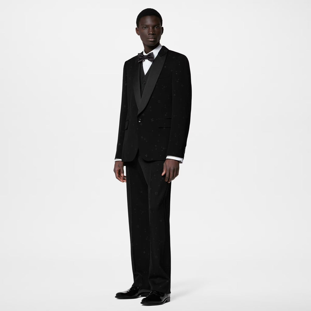 Louis Vuitton Men's All Season Starry Night Single-Breasted Wool Tuxedo Jacket Pants Set Suit #96892