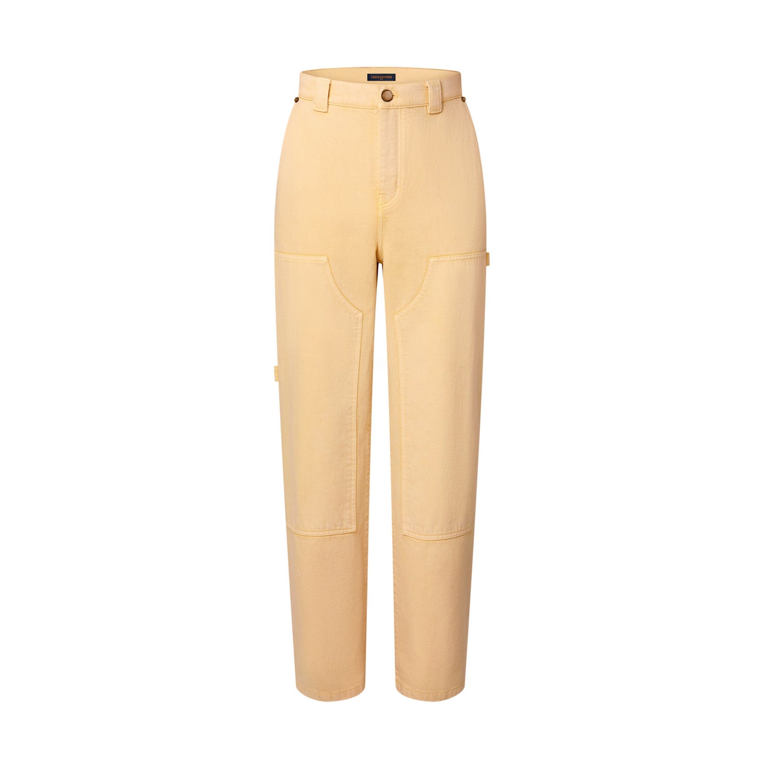 Louis Vuitton TYPE II Men's Spring/Autumn Solid Colour Embroidered Letter Print Pocket Single-Breasted Long-Sleeved Denim Jacket and Casual Denim Trousers Pants Set Suit #77715
