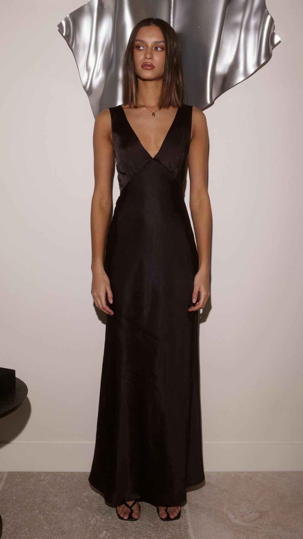 Sofia Maxi Dress - Black
