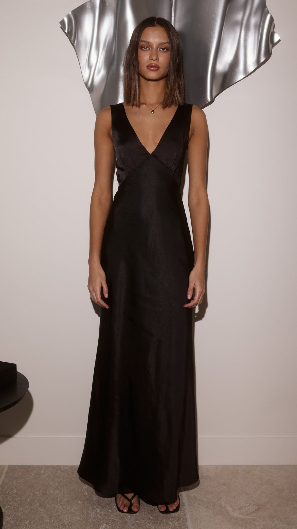 Sofia Maxi Dress - Black
