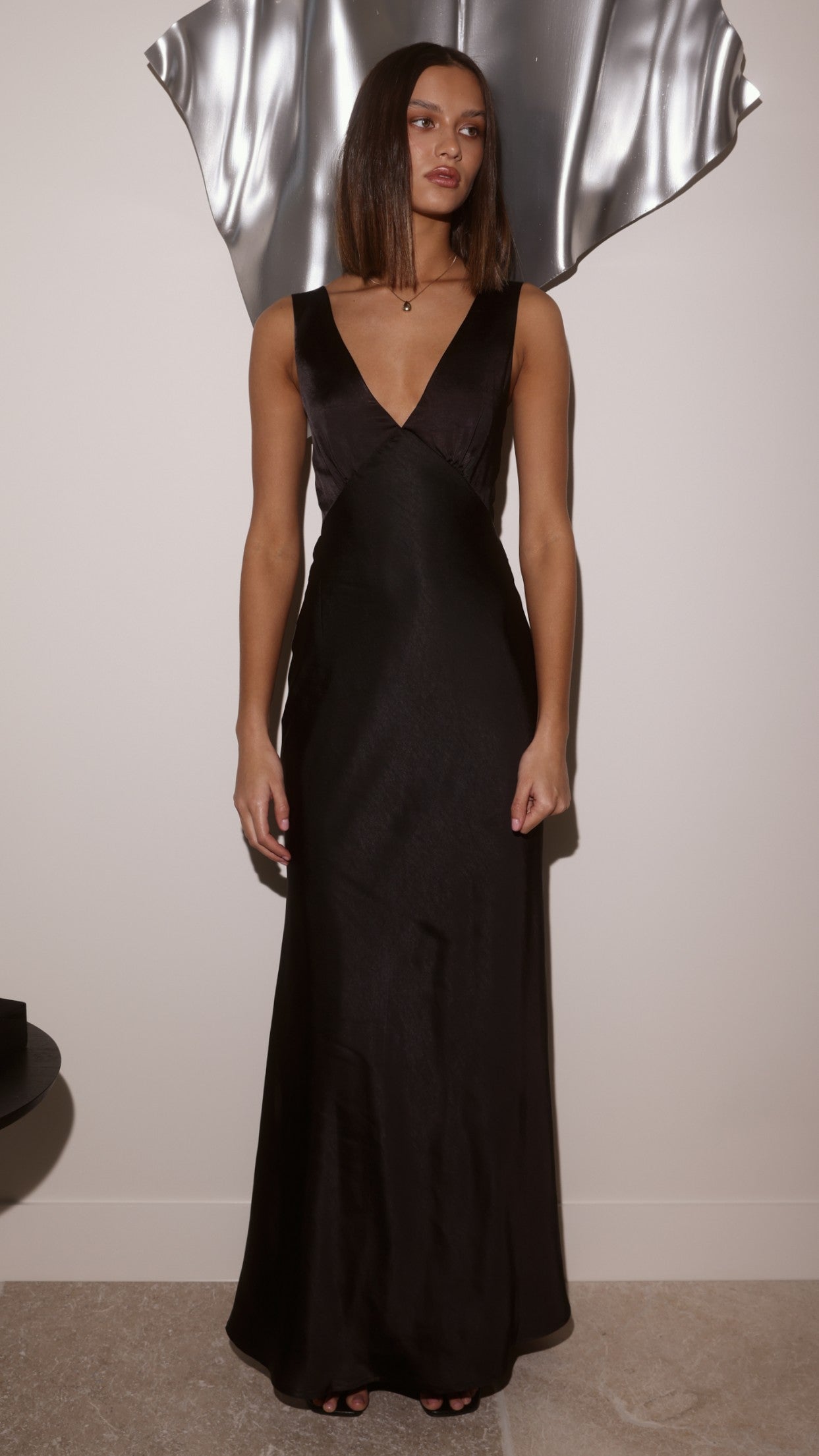 Sofia Maxi Dress - Black