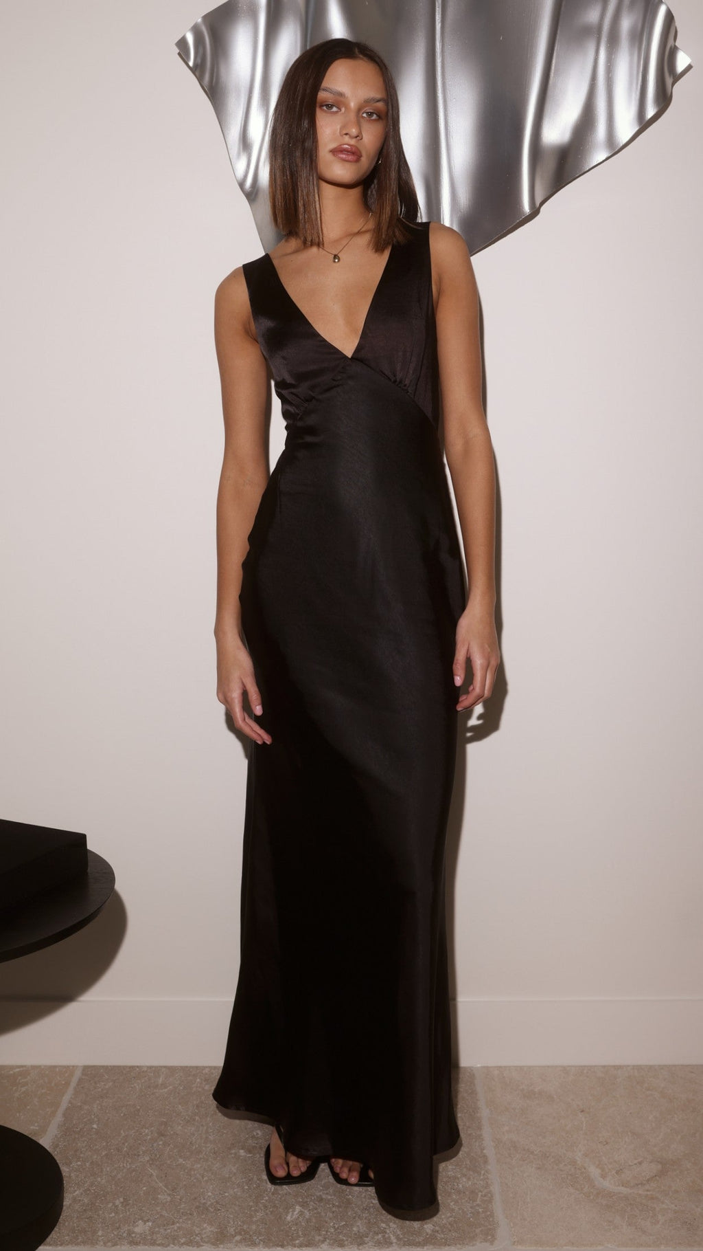 Sofia Maxi Dress - Black