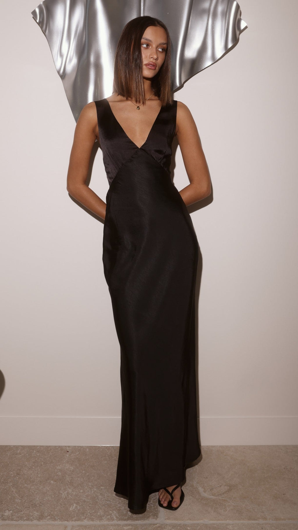 Sofia Maxi Dress - Black