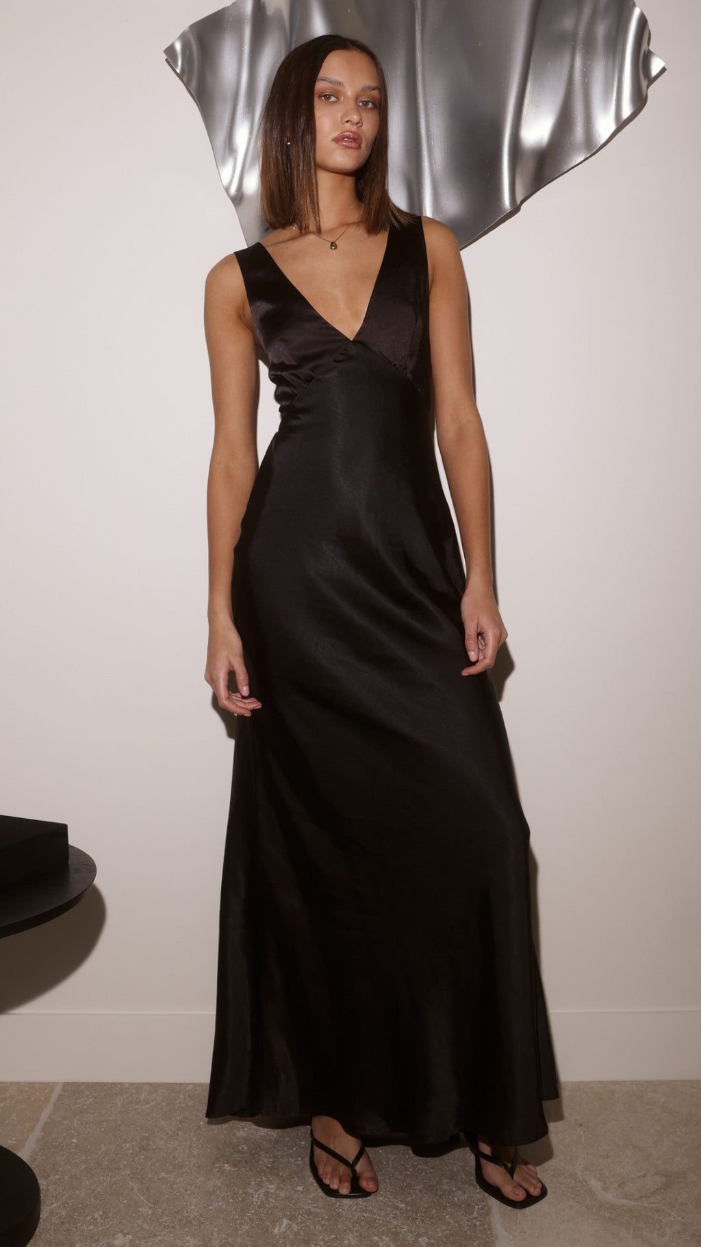 Sofia Maxi Dress - Black