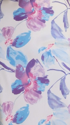 Marlie Maxi Dress - Blue Floral