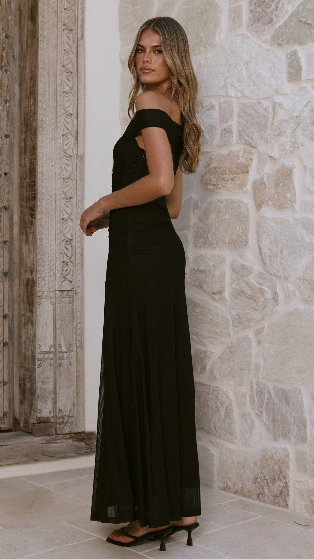 Malayah Maxi Dress - Black