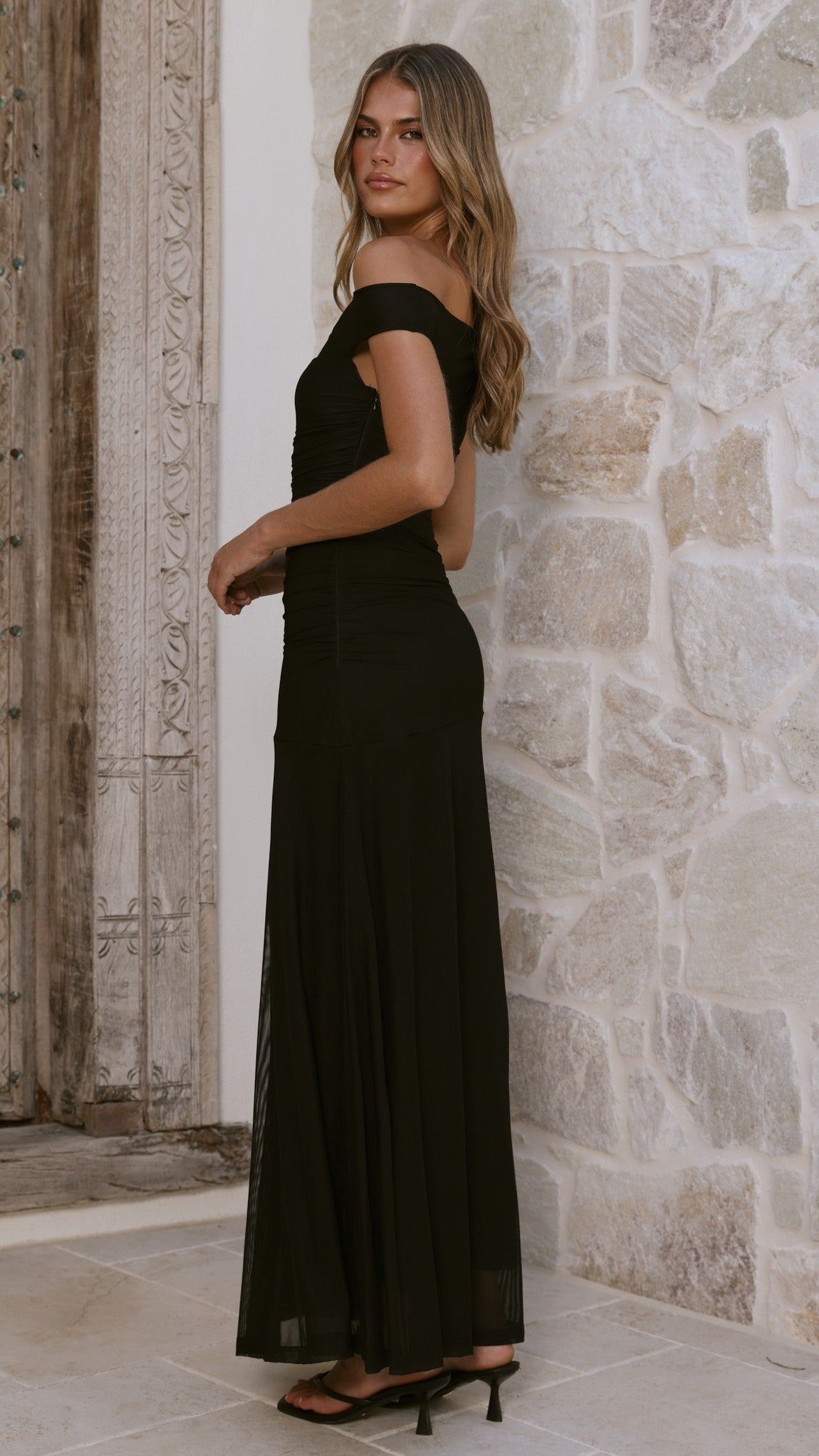 Malayah Maxi Dress - Black