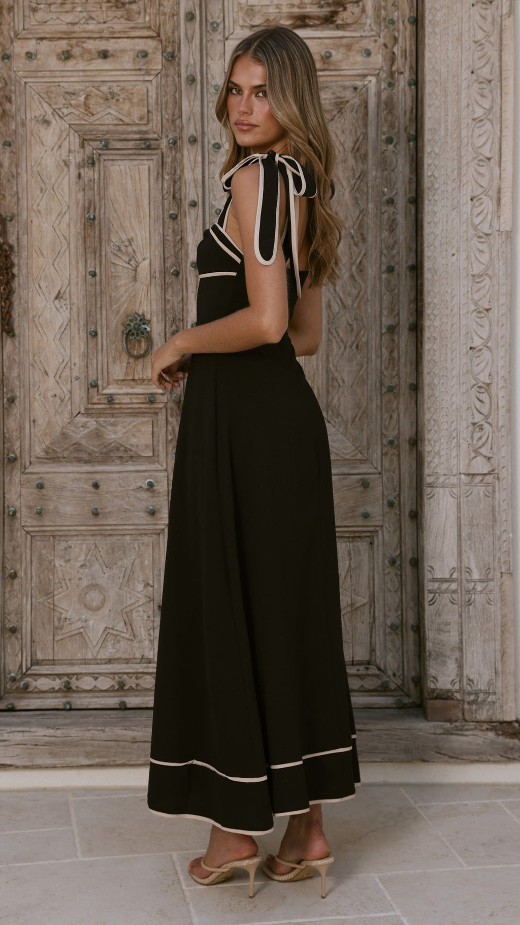Beverly Maxi Dress - Black