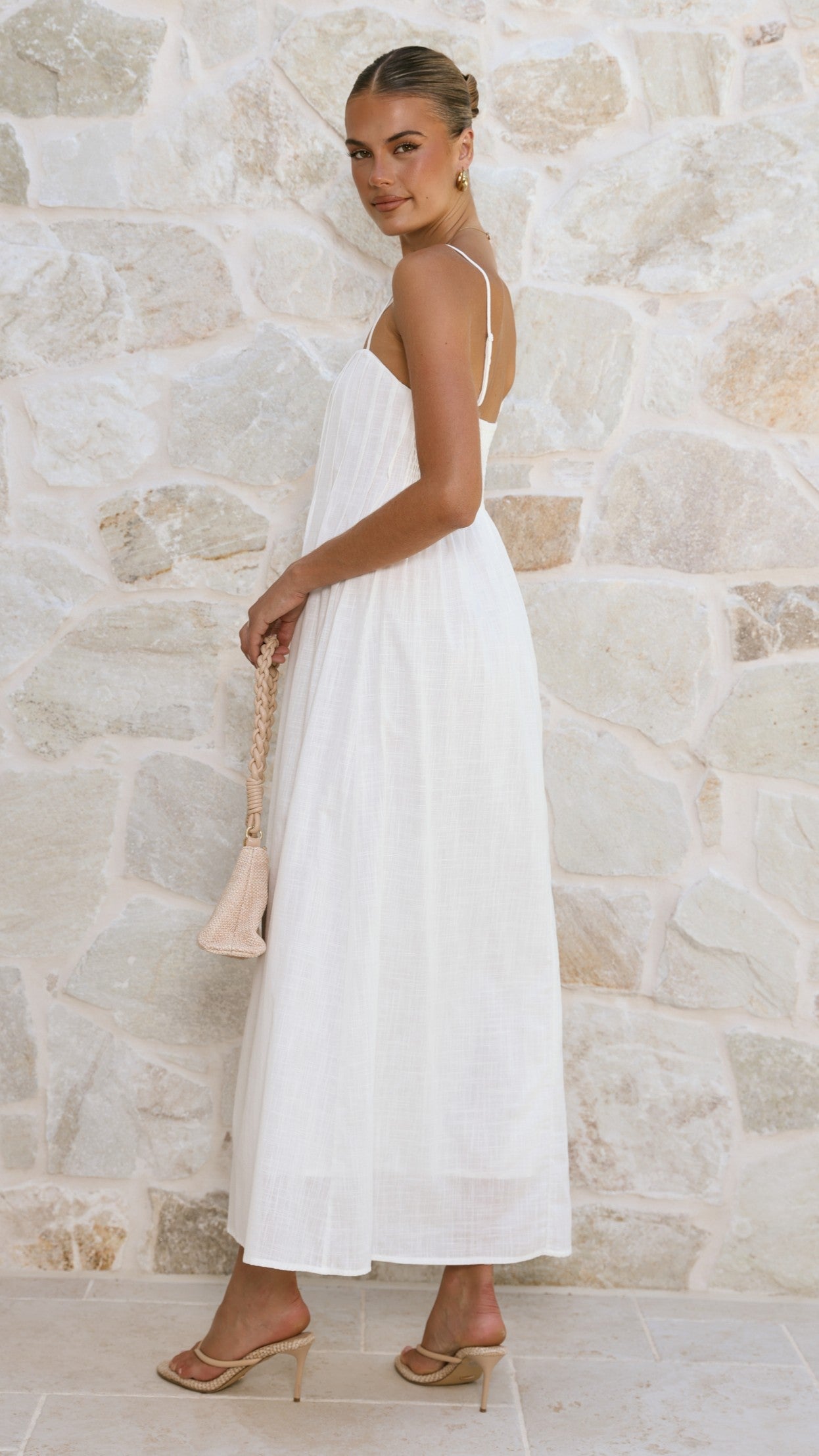 Stayla Maxi Dress - White