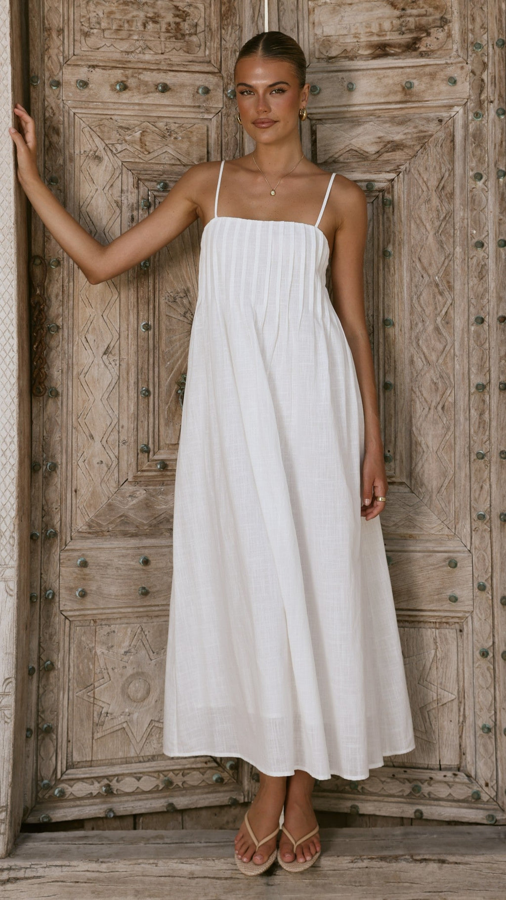 Stayla Maxi Dress - White