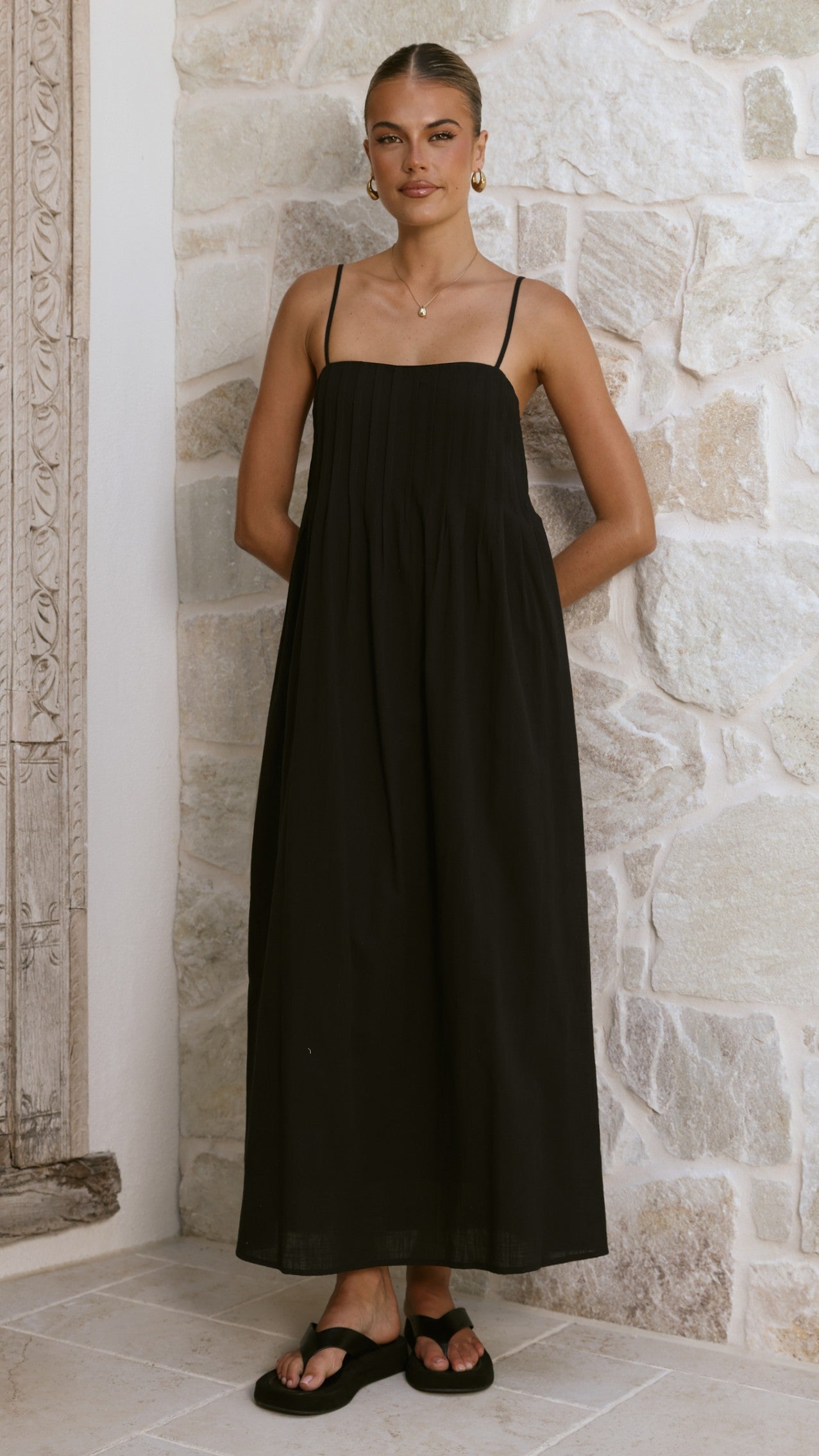 Stayla Maxi Dress - Black