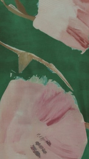 Lena Maxi Dress - Green Floral