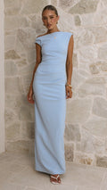 Lilah Maxi Dress - Baby Blue