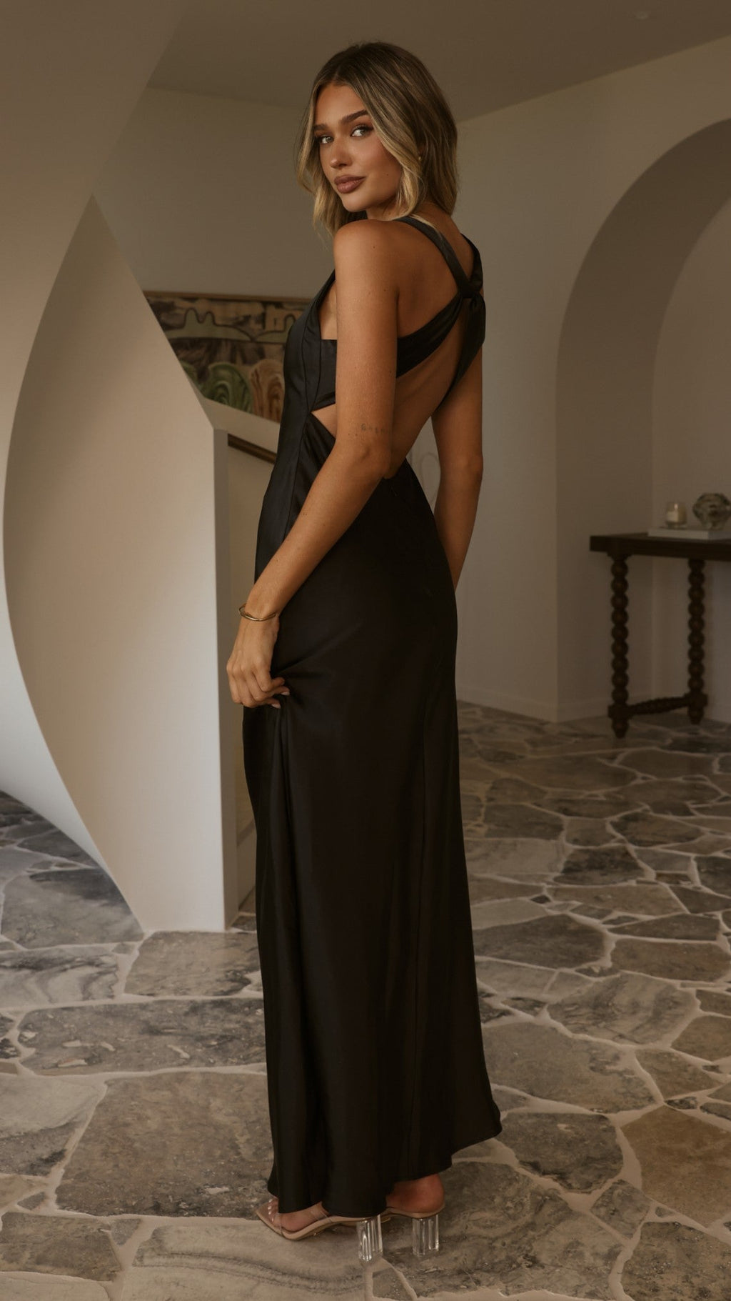 Eva Maxi Dress - Black