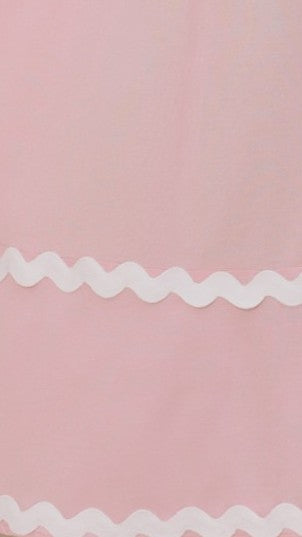 Seraphina Maxi Dress - Pink/White