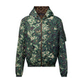 Louis Vuitton MONOGRAM Men's Spring/Fall Fashion Casual Hooded Zipper Camouflage Vintage Print Reversible Hooded Jacket Trench Coat Jacket #79491
