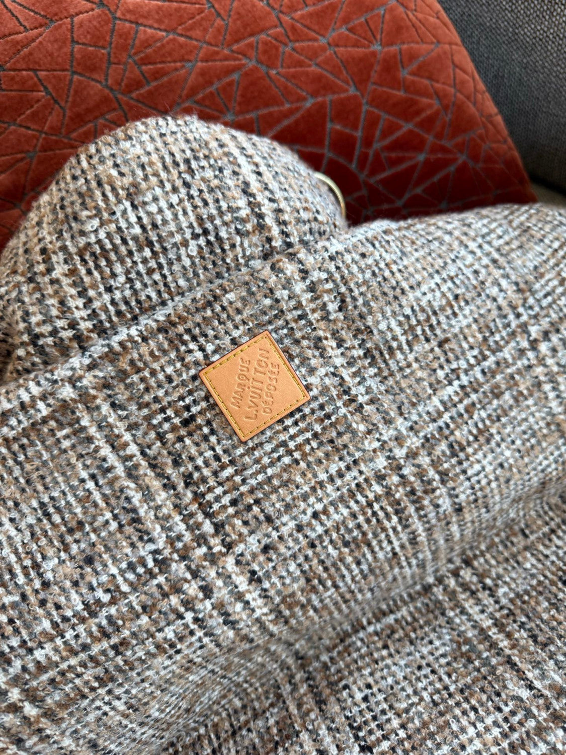 Louis Vuitton Tweed Down Blouson #336632
