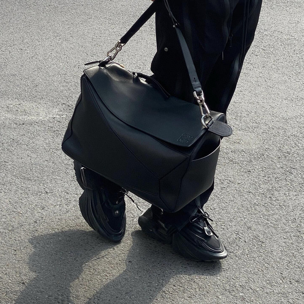 Loewe Large Classic Puzzle Cowhide Handbags Men Women Fashion Geometric Casual Temperament Commuter Crossbody Bag Bags B510P00X05 #71934