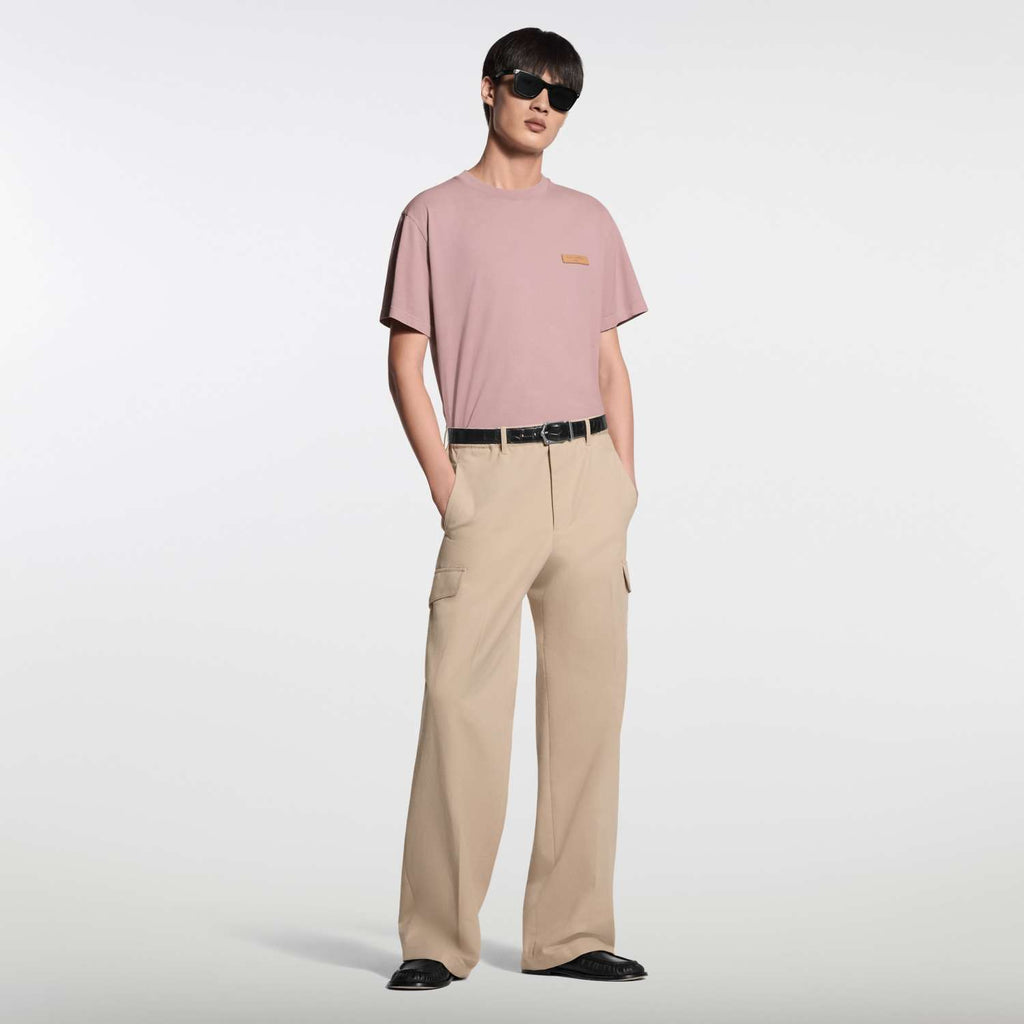 LOUIS VUITTON Vintage-Dyed Effect T-Shirt #377473