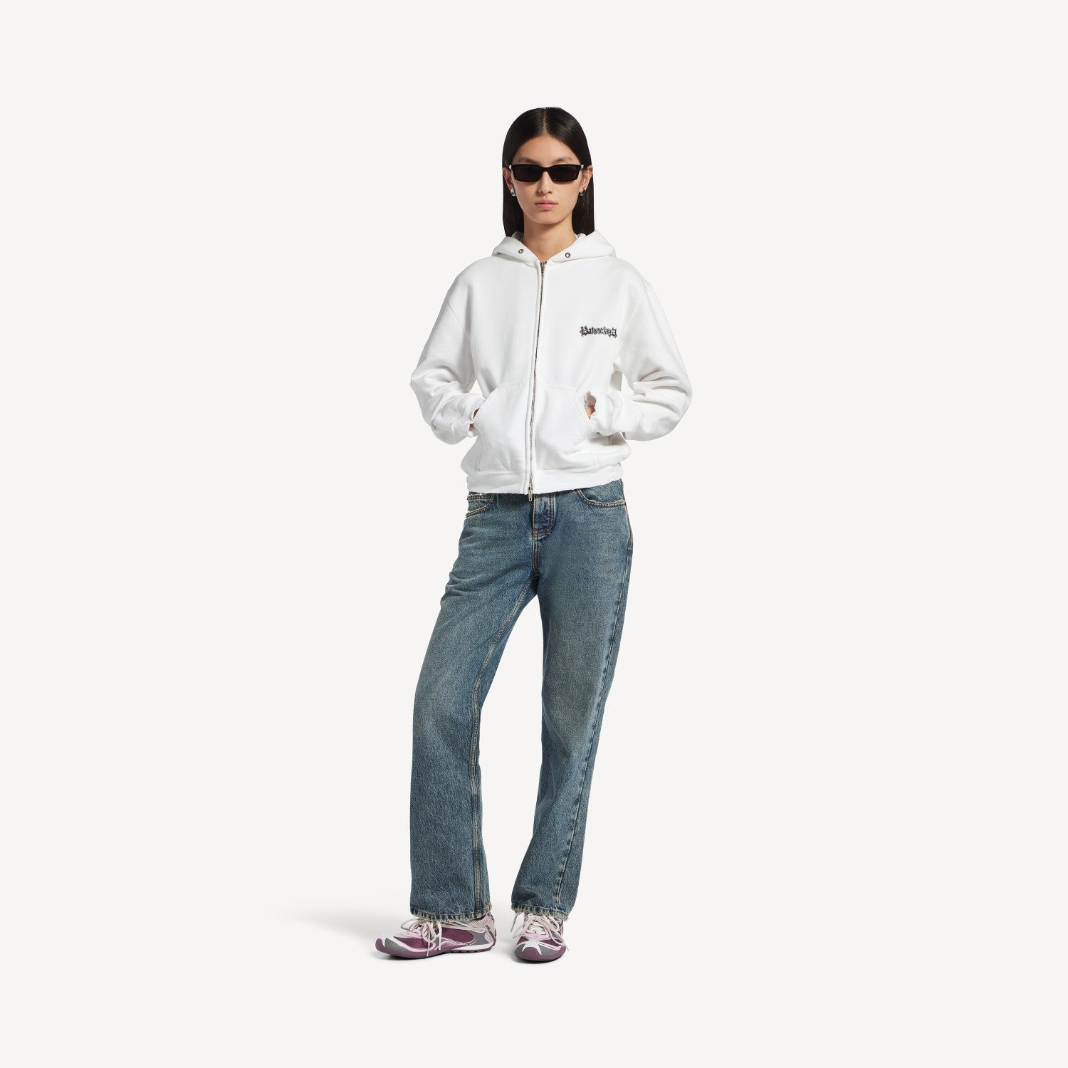 Balenciaga Radar Gradient Lines Sneaker #386998
