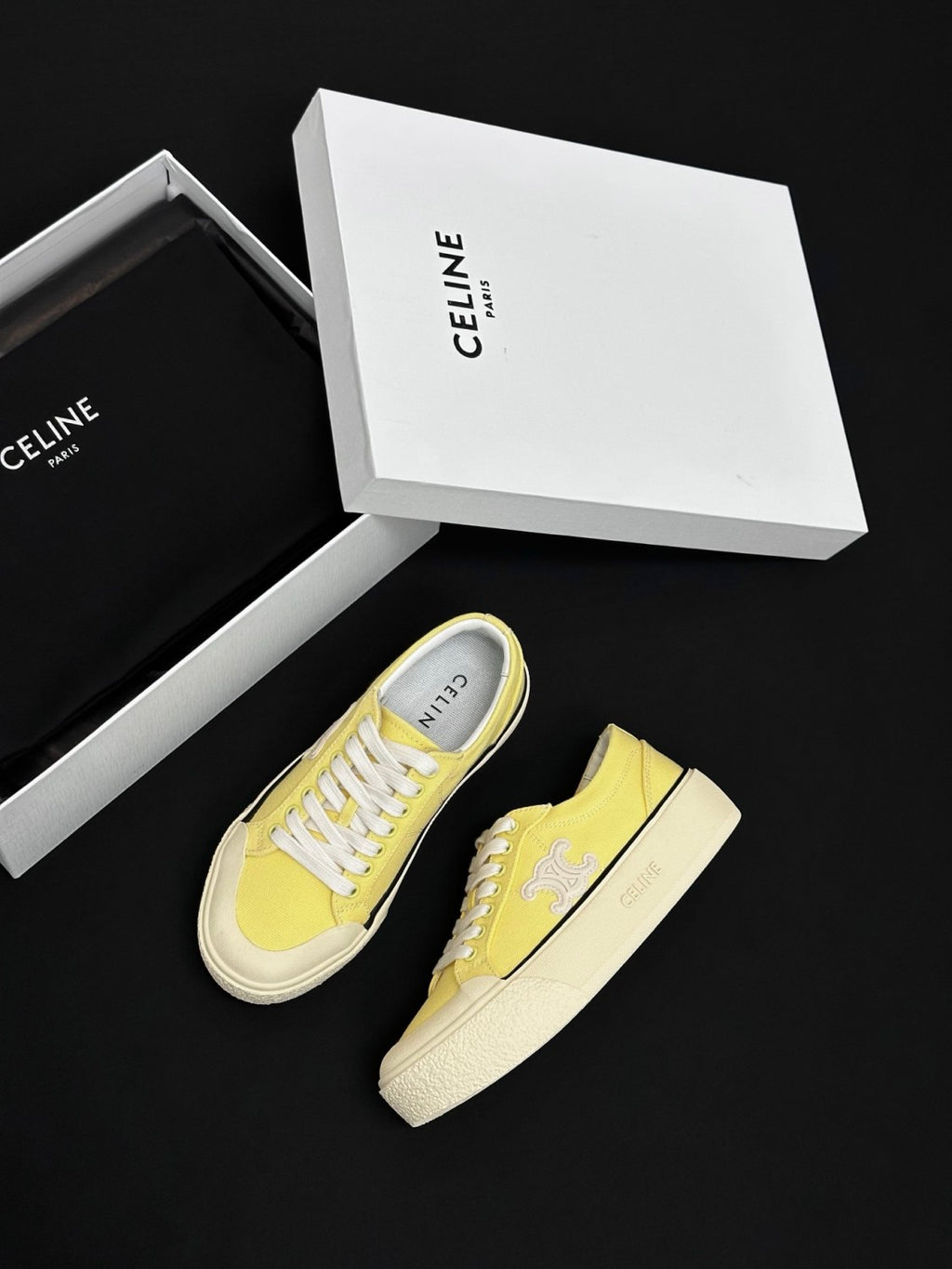 Celine Alan Sneaker in Canvas 4CM #381929