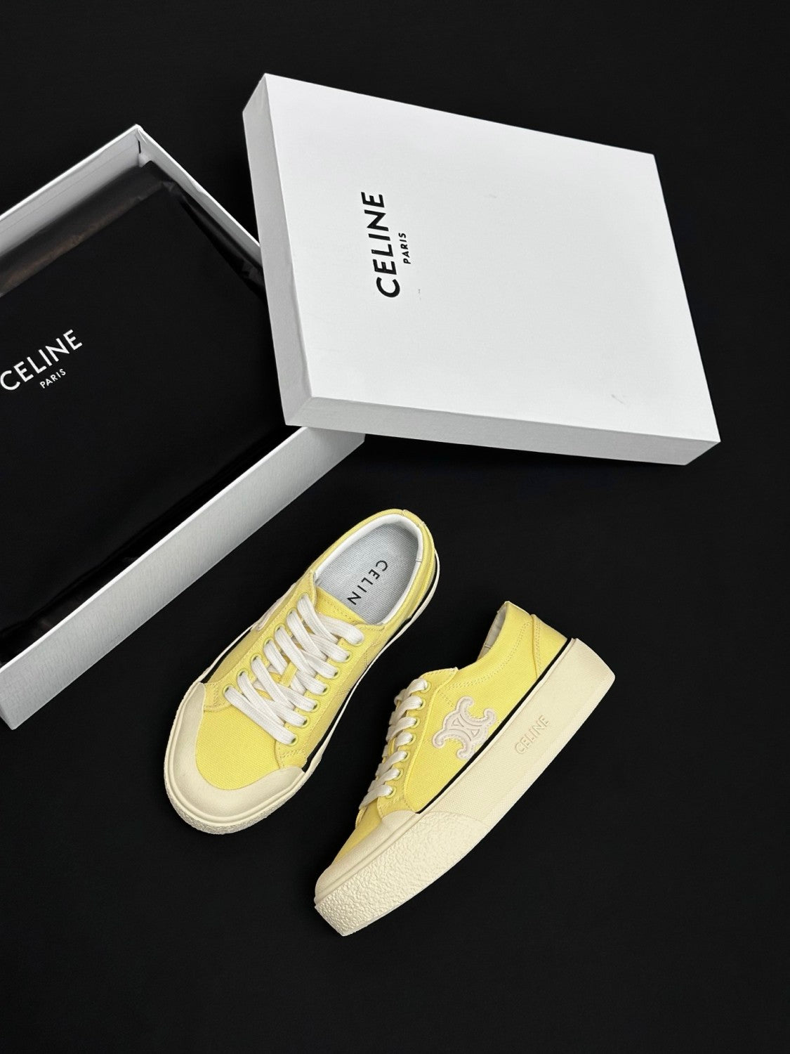Celine Alan Sneaker in Canvas 4CM #381929