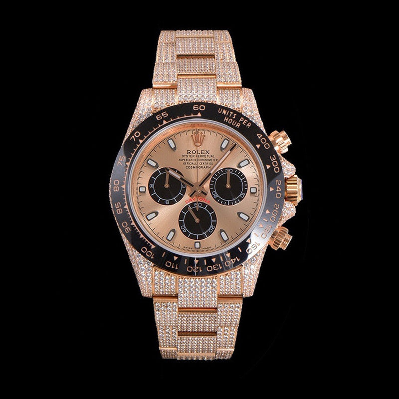 Rolex Cosmograph Stainless Steel and Diamonds Mechanical Watch #97786