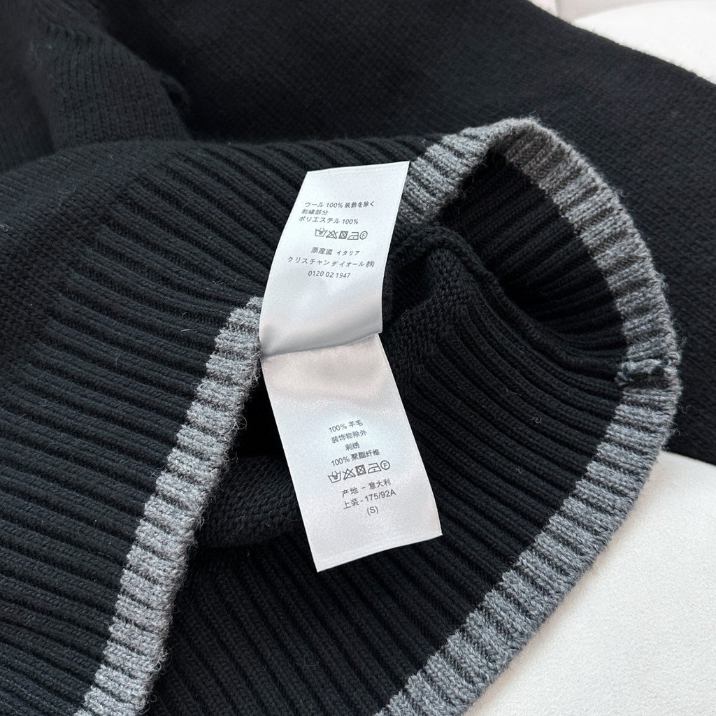 Christian Dior Atelier Sweater Crew Neck Long Sleeve Knitted jumper #96666