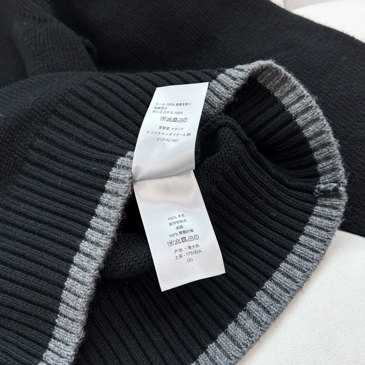 Christian Dior Atelier Sweater Crew Neck Long Sleeve Knitted jumper #96666