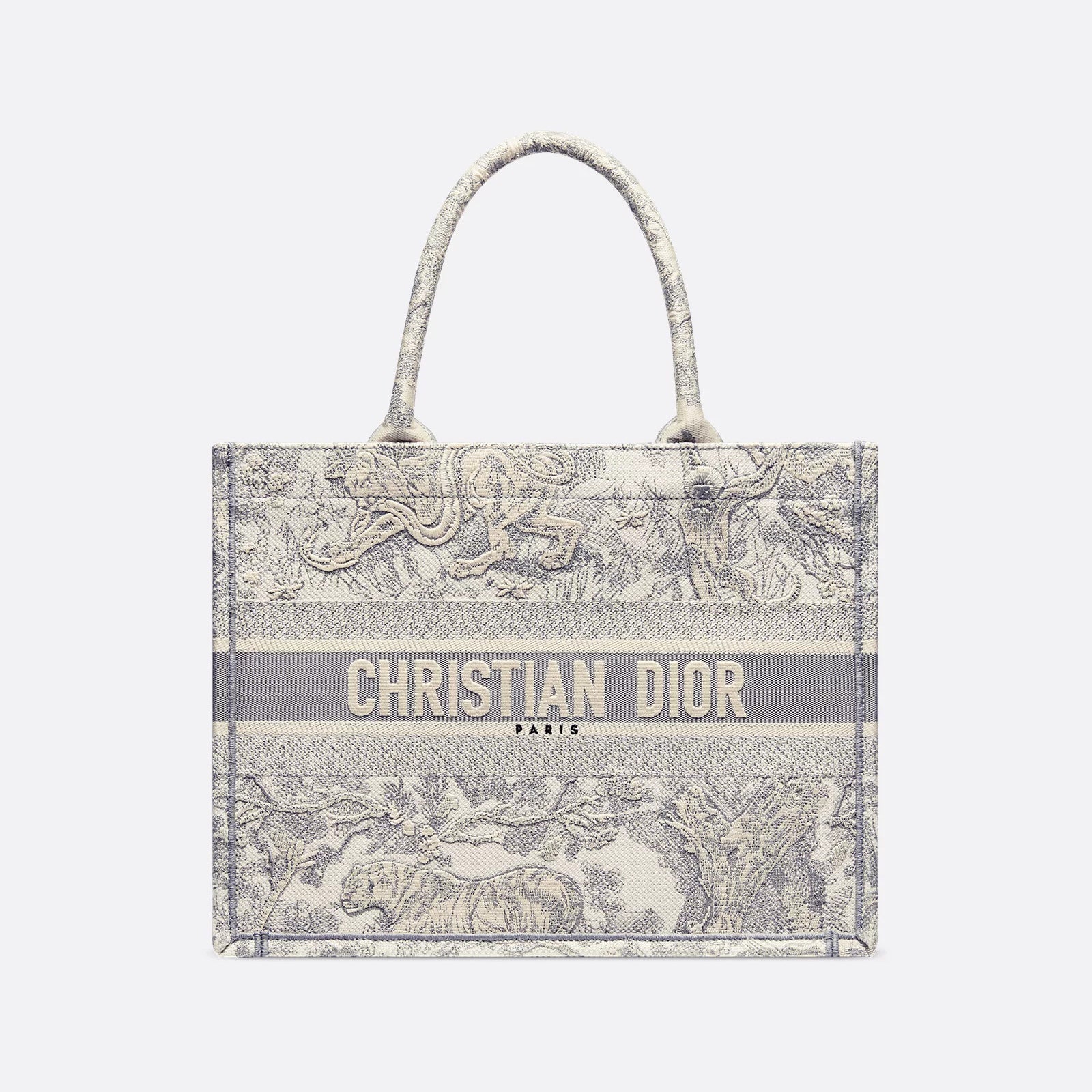 Dior Book Tote Women's Pattern Printed Embroidered Letter Printed Tweed Canvas Tote Bag Bags (please Contact Customer Service For Colour Selection Before Purchase) #76615