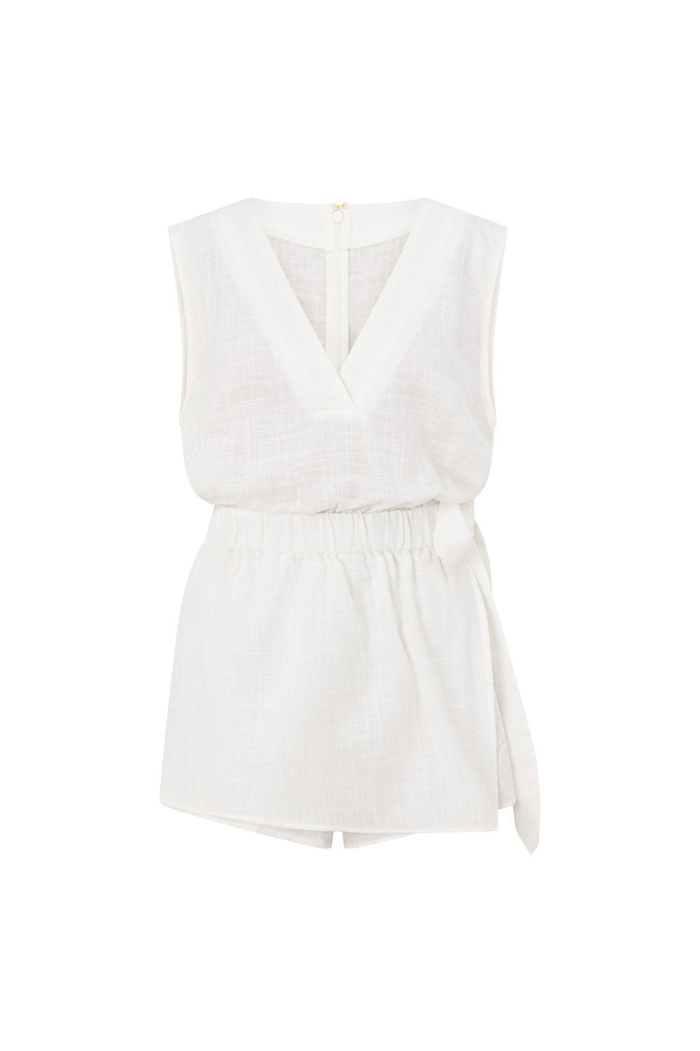 Sandy Playsuit - White